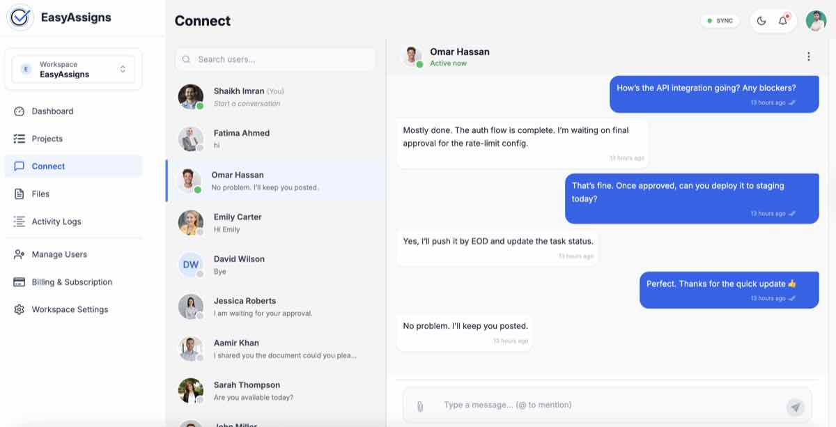 Real-time Collaboration