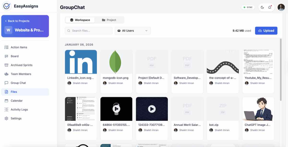 Centralized File Management